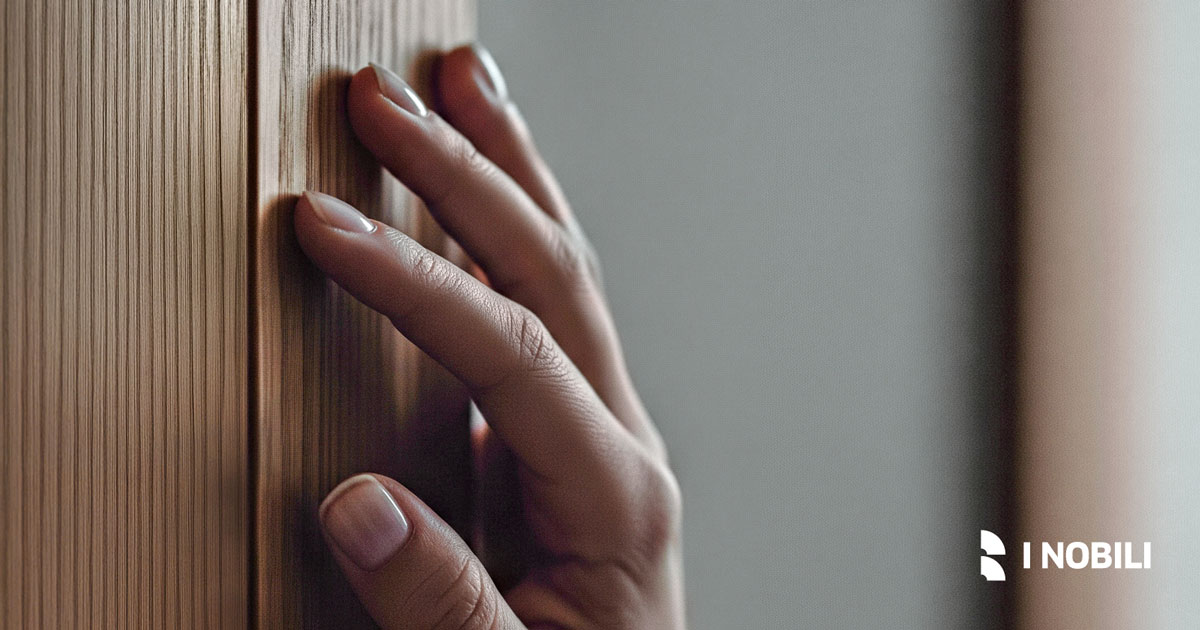 Finestre effetto legno alla vista e al tatto - I Nobili